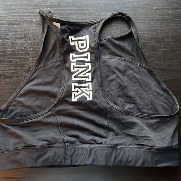 Black Unlined Sports Bra - Picture 4 of 4